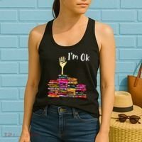 A Funny Gift For Reading Books Librarian Readers Nerd Women's Tank Top thumb 2
