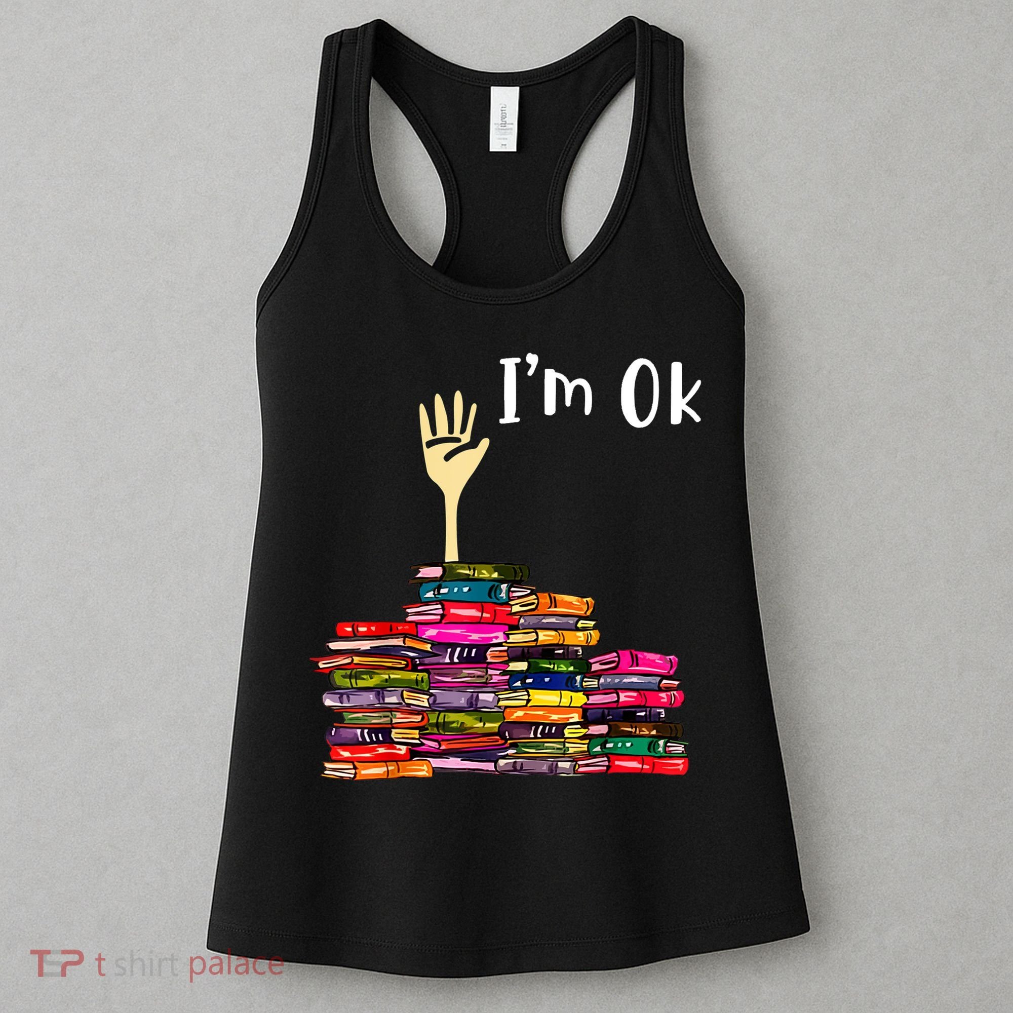 A Funny Gift For Reading Books Librarian Readers Nerd Women's Tank Top
