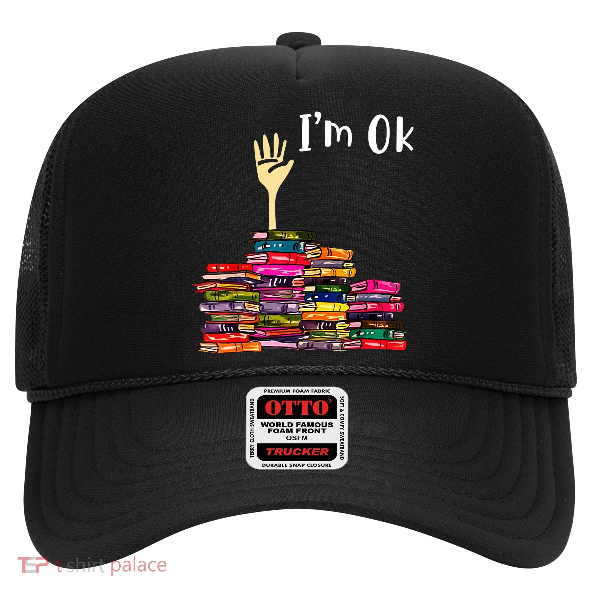 A Funny Gift For Reading Books Librarian Readers Nerd Hat