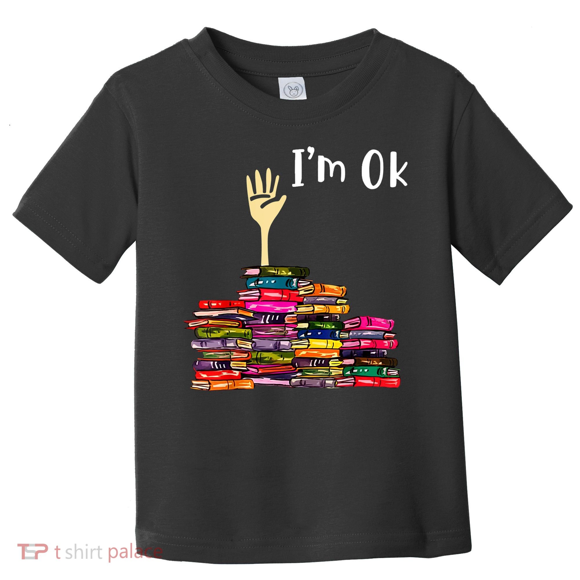 A Funny Gift For Reading Books Librarian Readers Nerd Toddler T-Shirt