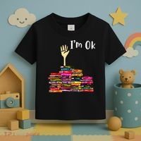 A Funny Gift For Reading Books Librarian Readers Nerd Toddler T-Shirt thumb 3