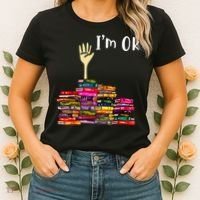 A Funny Gift For Reading Books Librarian Readers Nerd Women's T-Shirt thumb 2