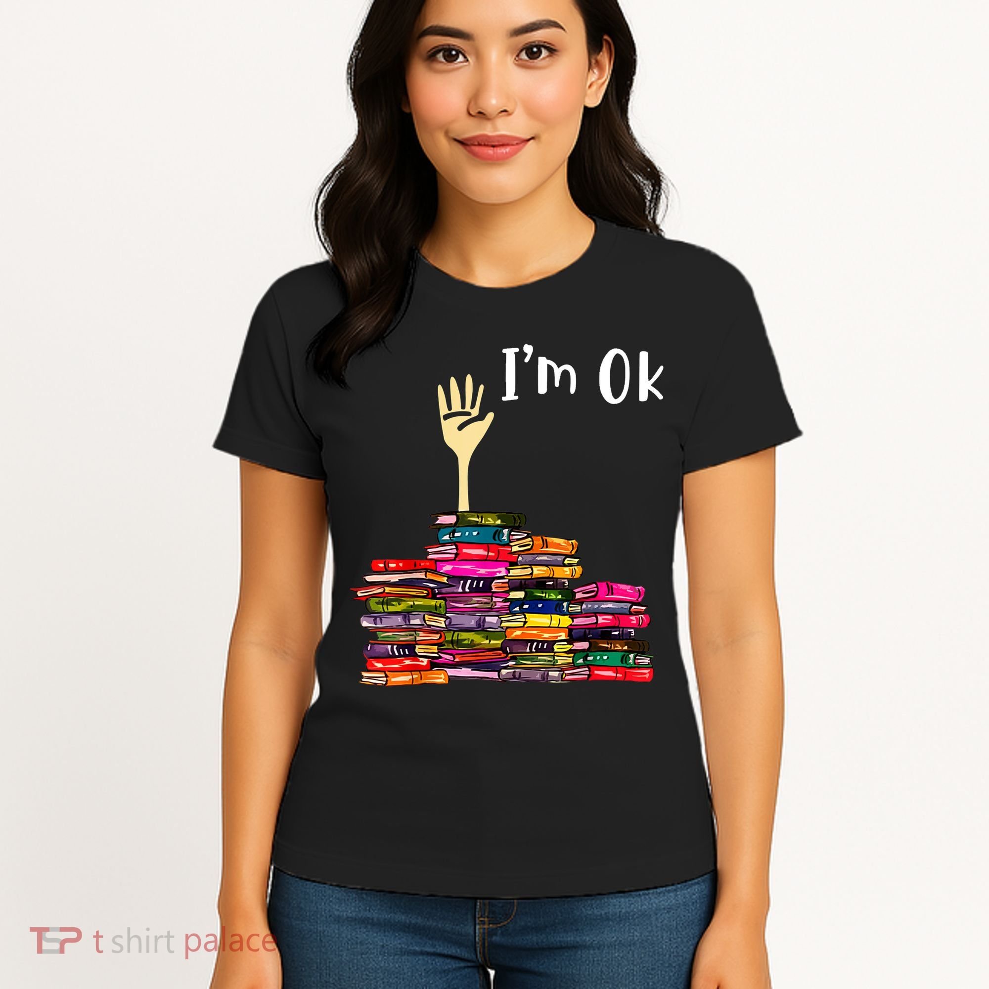 A Funny Gift For Reading Books Librarian Readers Nerd Women's T-Shirt