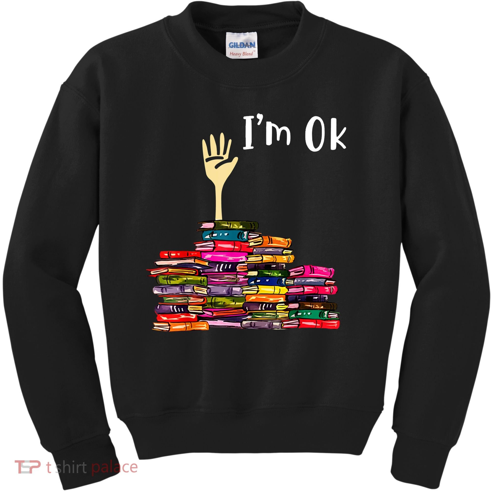 A Funny Gift For Reading Books Librarian Readers Nerd Kids Sweatshirt