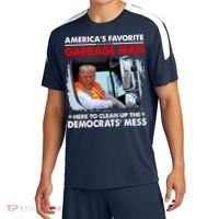 Americas Favorite Garbage Man Here To Clean Up The Democrats Mess Trump 2024 Sport-Tek Competitor United Soccer Jersey thumb 0