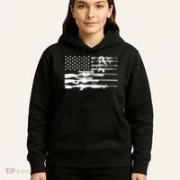 American Flag Gun Patriot Hoodie thumb 5