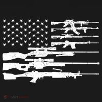 American Flag Gun Patriot Sweatshirt thumb 3