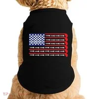 American Flag Golf Doggie Tank thumb 0