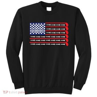 American Flag Golf Sweatshirt
