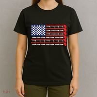 American Flag Golf T-Shirt thumb 4
