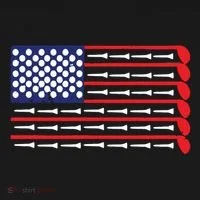 American Flag Golf Bucket Hat thumb 4