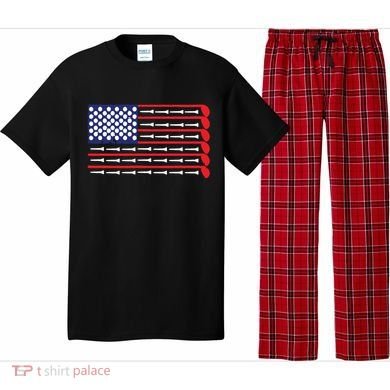 American Flag Golf Pajama Set