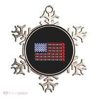 American Flag Golf Ornament thumb 0