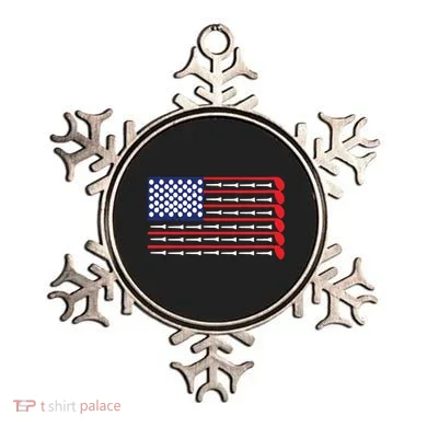 American Flag Golf Ornament