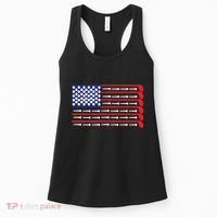 American Flag Golf Women's Tank Top thumb 0