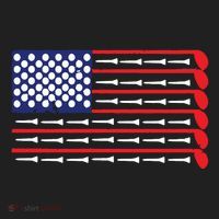 American Flag Golf Hat thumb 2