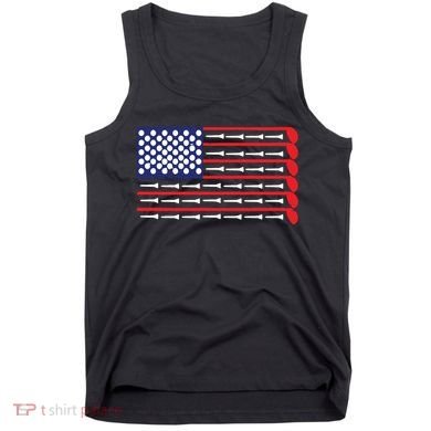 American Flag Golf Tank Top