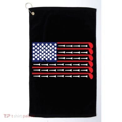 American Flag Golf Golf Towel