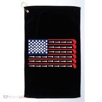 American Flag Golf Golf Towel thumb 0