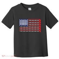 American Flag Golf Toddler T-Shirt thumb 0