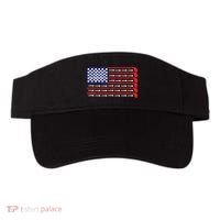 American Flag Golf Visor thumb 0