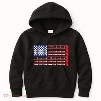 American Flag Golf Kids Hoodie thumb 0