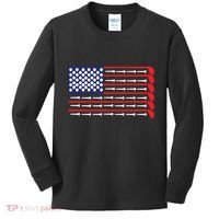 American Flag Golf Kids Long Sleeve Shirt thumb 0