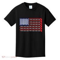 American Flag Golf Kids T-Shirt thumb 0