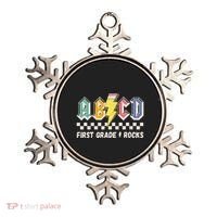 ABCD First Grade Rocks Pencil Lightning Teachers Rock Ornament thumb 0