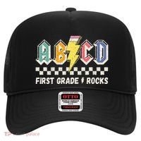 ABCD First Grade Rocks Pencil Lightning Teachers Rock Hat thumb 0