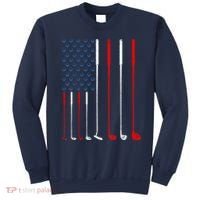 American Flag Golf Clubs Gift Sweatshirt thumb 0