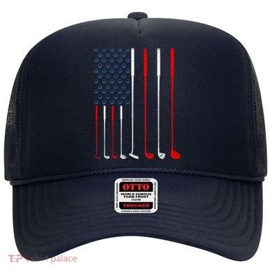 American Flag Golf Clubs Gift Hat