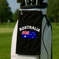 Australia Flag Gift Golf Towel thumb 2