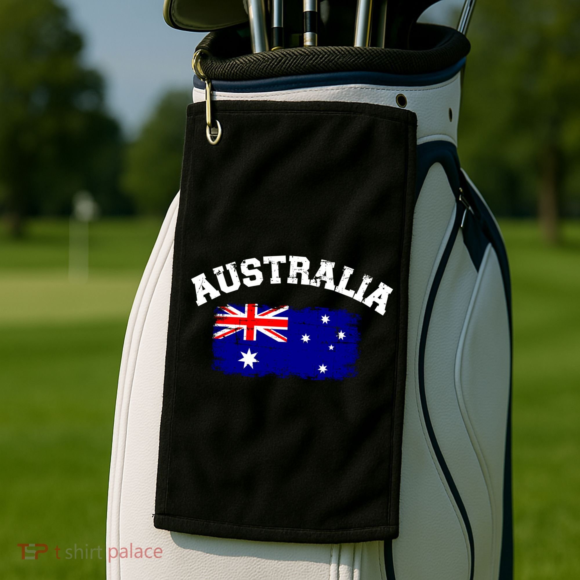 Australia Flag Gift Golf Towel