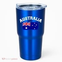 Australia Flag Gift Tumbler thumb 0