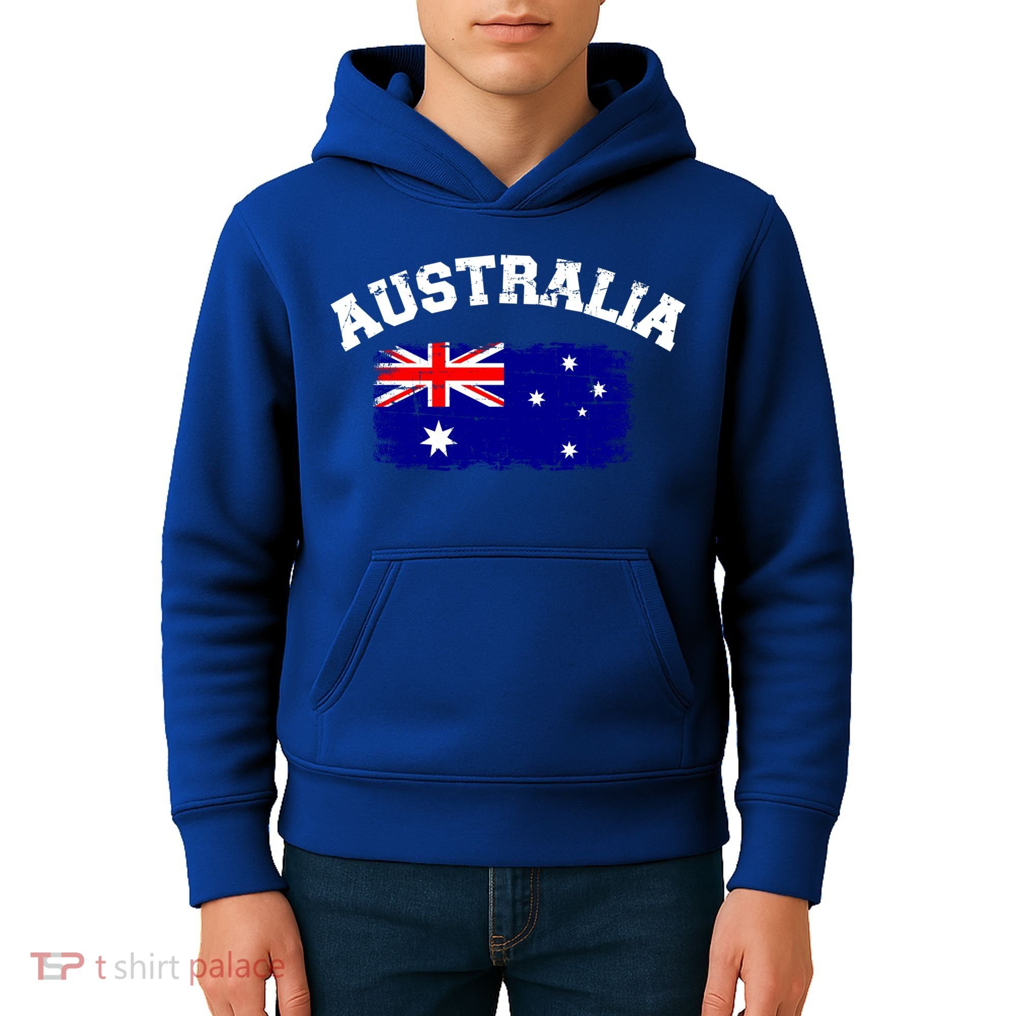 Australia Flag Gift Kids Hoodie