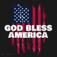 American Flag God Bless America Patriotic Gift Doggie Tank thumb 4