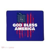 American Flag God Bless America Patriotic Gift Mousepad thumb 0