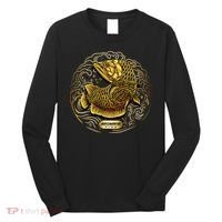Arowana Fish Gold Long Sleeve Shirt thumb 0
