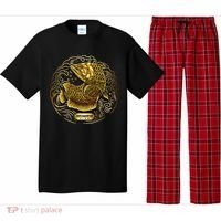 Arowana Fish Gold Pajama Set thumb 0