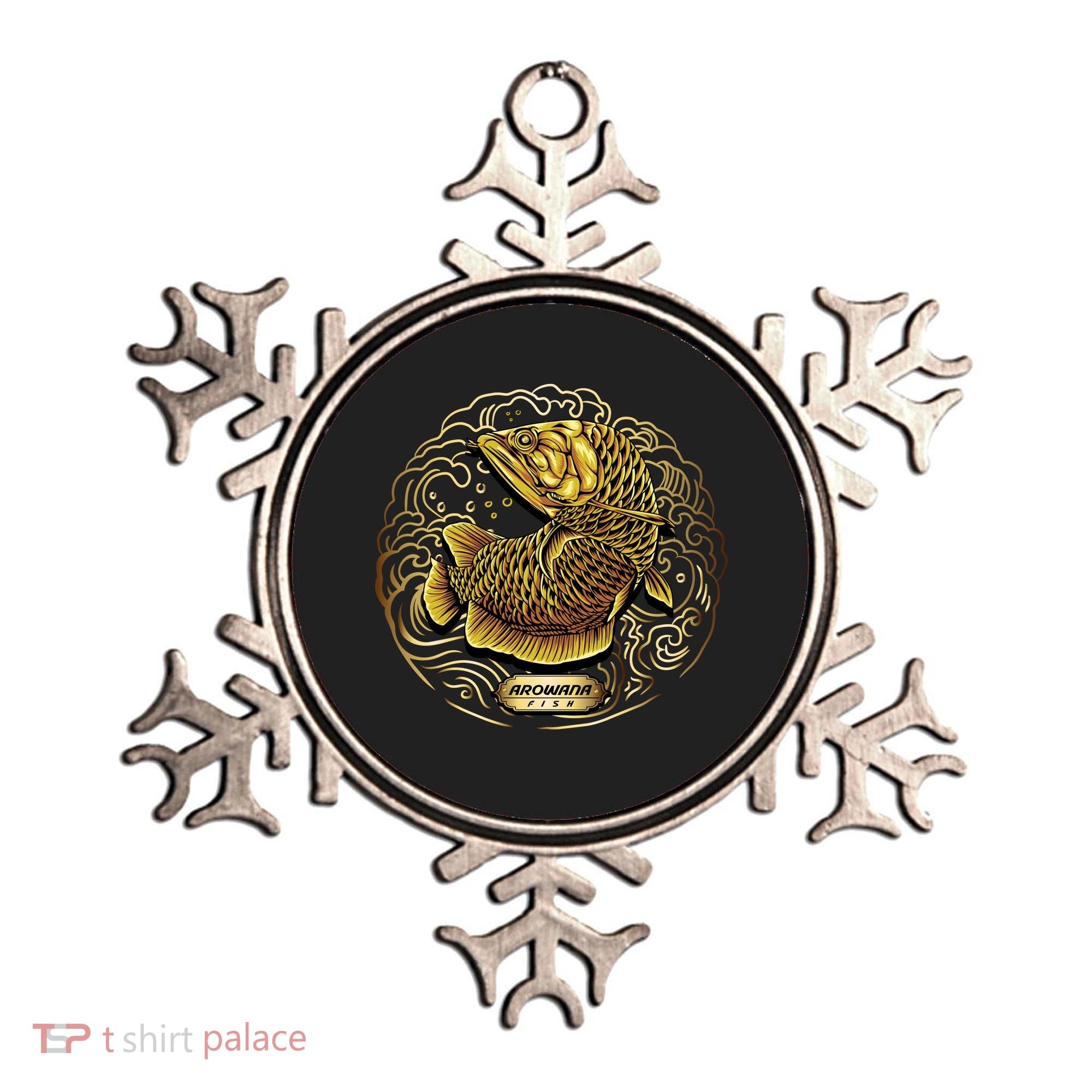 Arowana Fish Gold Ornament