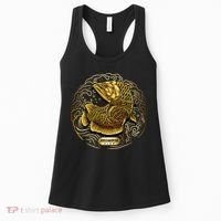 Arowana Fish Gold Women's Tank Top thumb 0