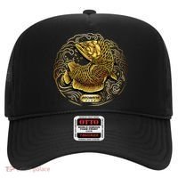 Arowana Fish Gold Hat thumb 0