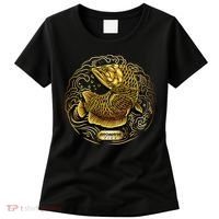 Arowana Fish Gold Women's T-Shirt thumb 0