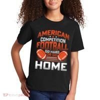 American Football Go Hard Or Go Home Graphic Kids T-Shirt thumb 2