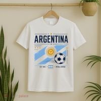 Argentina Football Heritage Vintage Soccer T-Shirt thumb 2