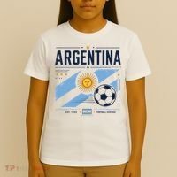 Argentina Football Heritage Vintage Soccer T-Shirt thumb 4