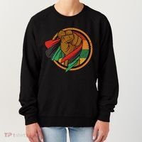 African Flag Hand Women's Sweatshirt thumb 0