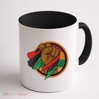 African Flag Hand Coffee Mug thumb 1