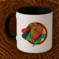 African Flag Hand Coffee Mug thumb 2